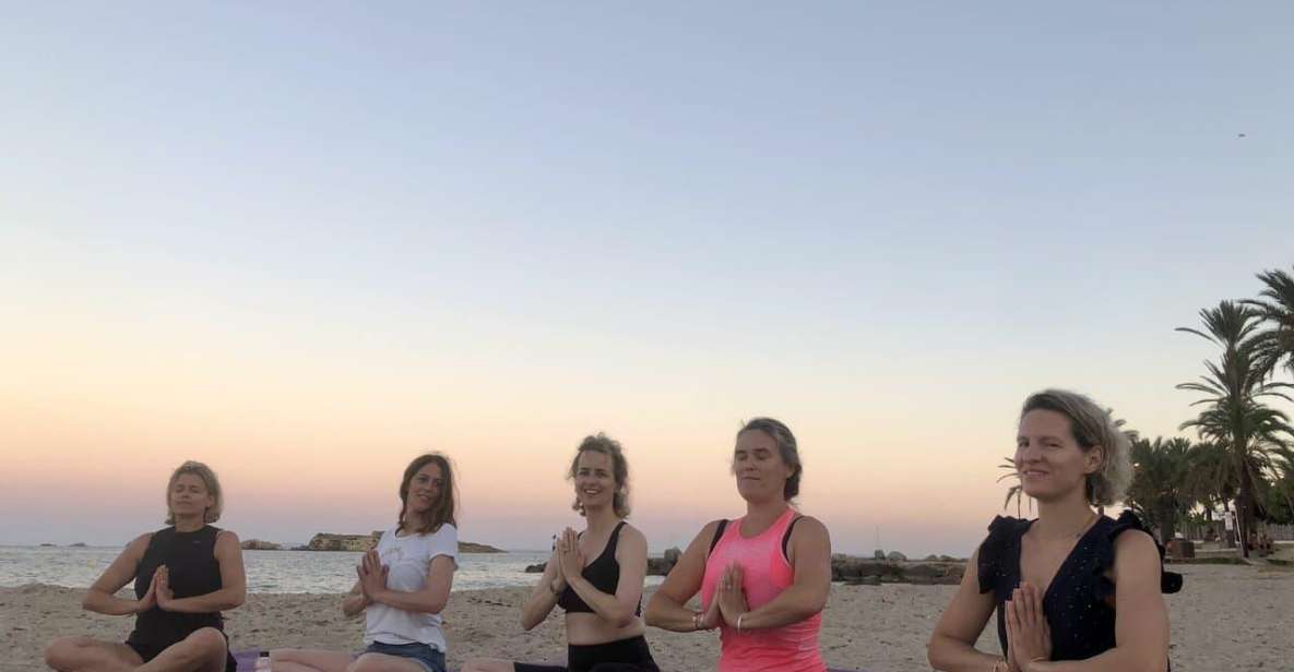 1 private ibiza beach yoga class with friends Private Ibiza Beach Yoga Class With Friends