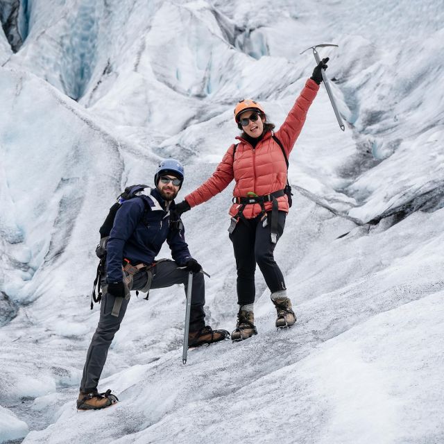 Private Ice Cave Climbing Photoshoot Adventure