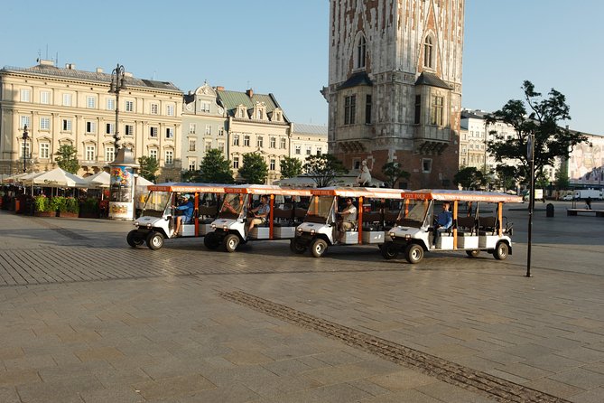 1 private krakow sightseeing by golf cart Private Krakow Sightseeing by Golf Cart