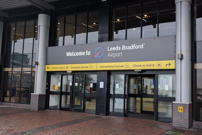 1 private leeds bradford arrival transfer airport to hotel accommodation Private Leeds Bradford Arrival Transfer - Airport to Hotel / Accommodation