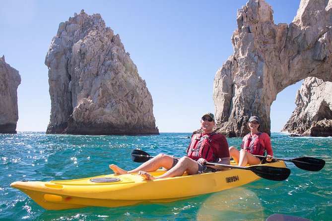 1 private los cabos arch and playa del amor tour by glass bottom kayak Private Los Cabos Arch and Playa Del Amor Tour by Glass Bottom Kayak
