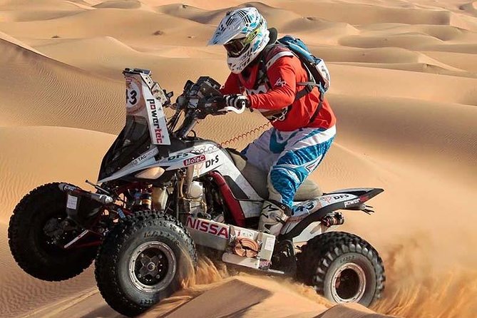 Private Morning Desert Safari Adventures With ATV Quad Bike and Camel Rides