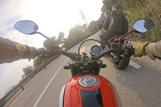 Private Motorcycle Tour to Montjuïc Mountain From Barcelona
