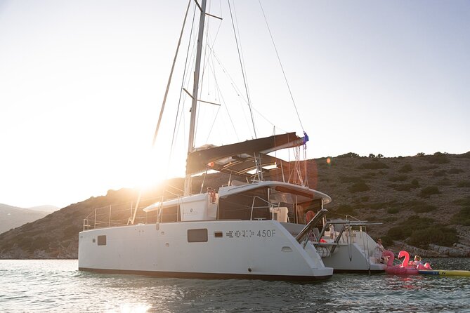 Private Premium Day Sailing Catamaran Cruise in Rethymno