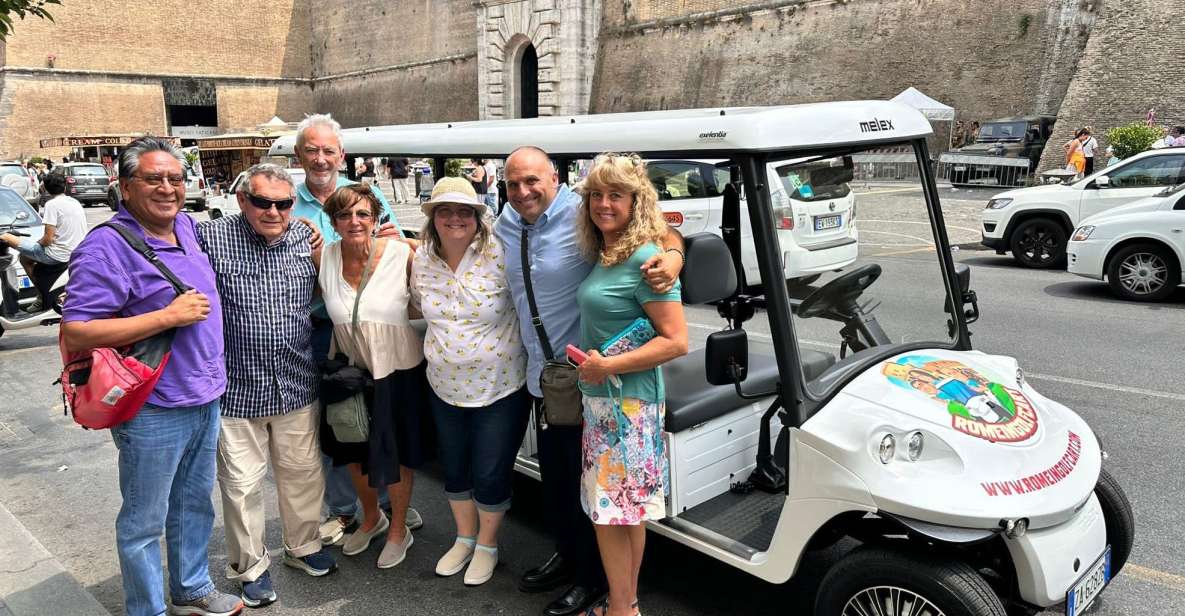 1 private rome tour by golf cart 4 hours of history fun Private Rome Tour by Golf Cart: 4 Hours of History & Fun