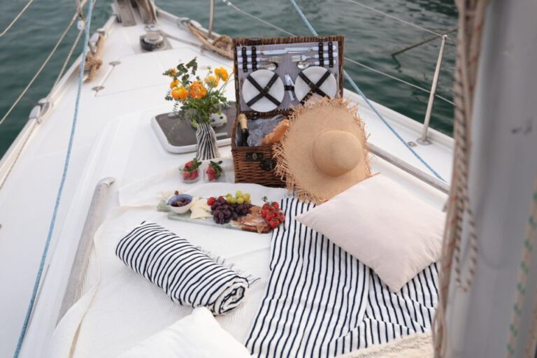 Private Sailing and Picnic Experience From Barcelona