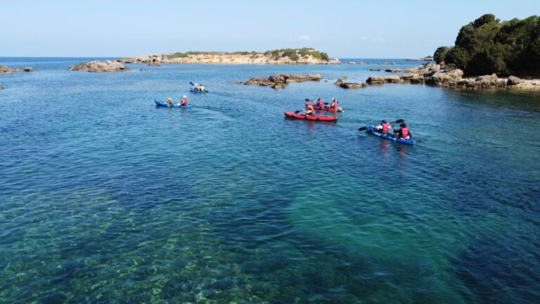 Private Sea Kayak Over Sunk City of Ancient Feia