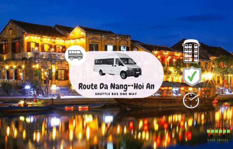 Private & Shared Bus DA NANG – HOI AN (Reverse Direction)