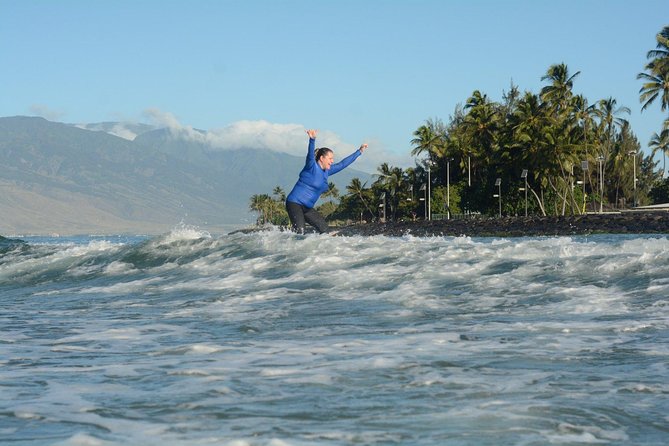 Private Surf Lessons for Beginners in Kihei at Kalama Park