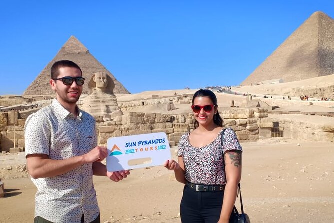 Private Tour-Giza Pyramid, Sphinx and the Museum, Lunch, Guide&Transfer Included