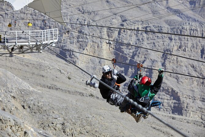 Private Tour Jebel Jais Zipline Flight World’s Longest From Dubai