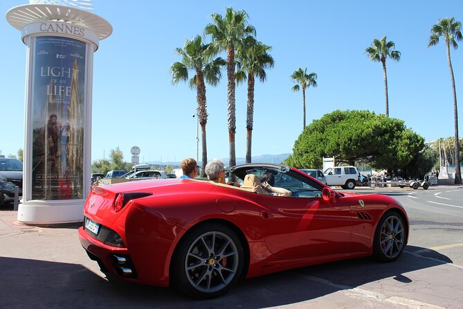 Private Tour of Cannes and Juan Les Pins-Cap Dantibes by Ferrari
