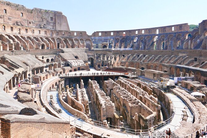 Private Tour of Colosseum Arena With Entrance to Roman Forum