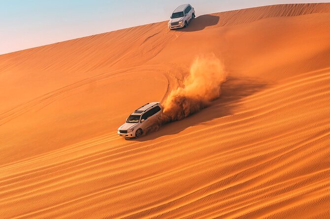 Private Transfer Dubai Red Dunes Desert Safari With Live Shows and BBQ Dinner