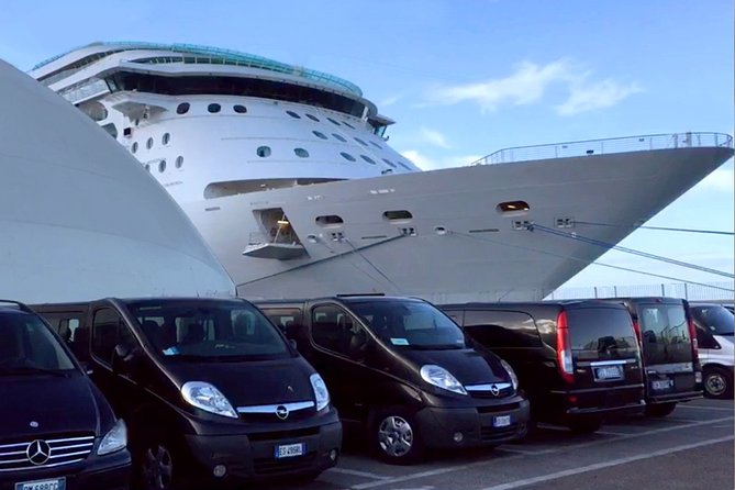 1 private transfer from fiumicino airport to civitavecchia cruise port Private Transfer From Fiumicino Airport to Civitavecchia Cruise Port