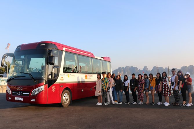 Private Transfer Hotel Pick Up for Small Group Halong Day Tour