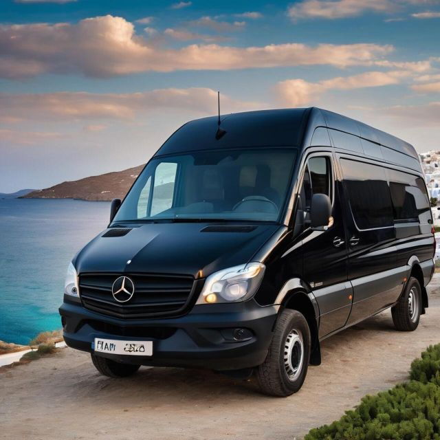 Private Transfer: Mykonos Airport to Your Hotel With Minibus