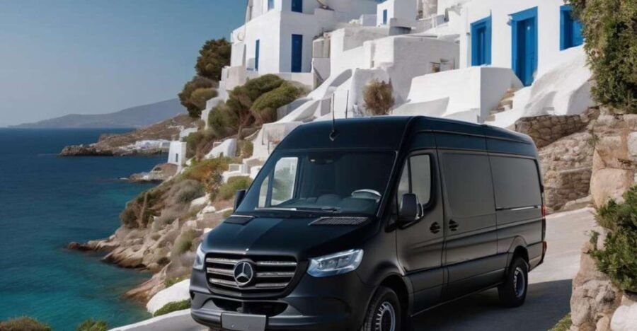 Private Transfer: Mykonos Port to Your Hotel With Mini Bus