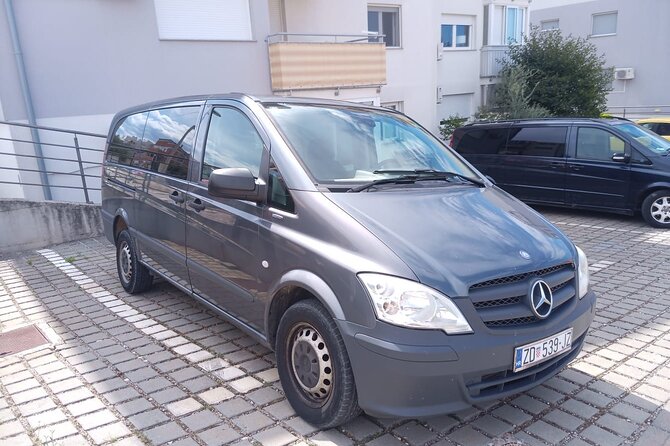 Private Transfer: Zadar to or From Zagreb Incl. Airport