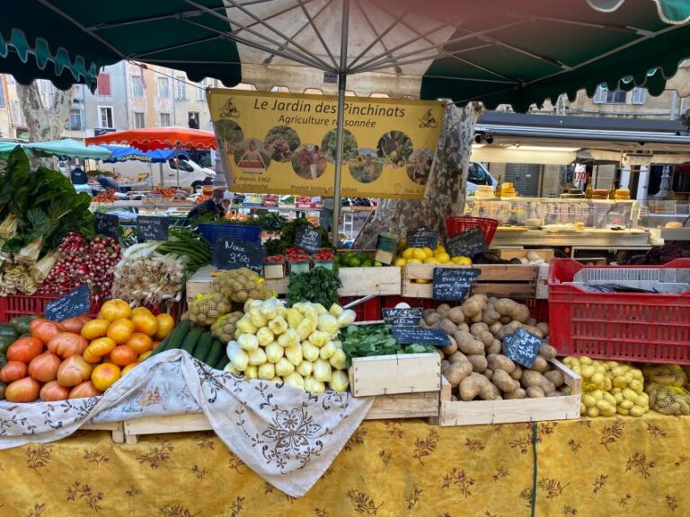 Provencal Market Walking Tour With Tastings