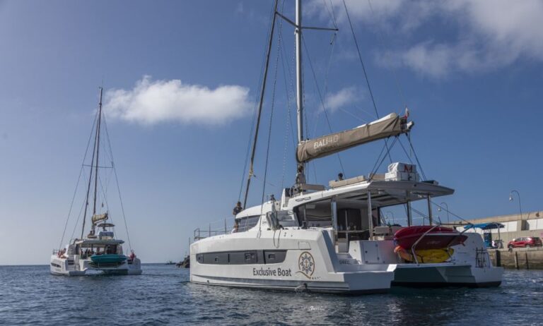 Puerto Rico De Gran Canaria: Private Catamaran Charter