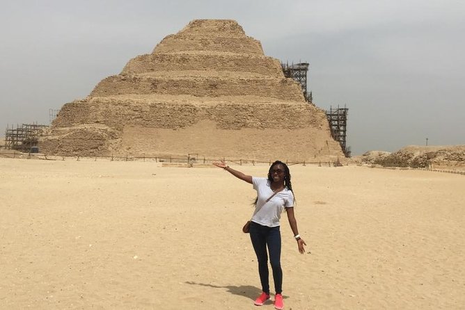 Pyramids of Egypt Day Tour: Giza Pyramids, Sakkara and Dahshur Pyramids