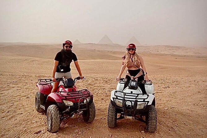 Quad Bike , Lunch and Camel Ride Private Tours From Cairo Giza Hotel