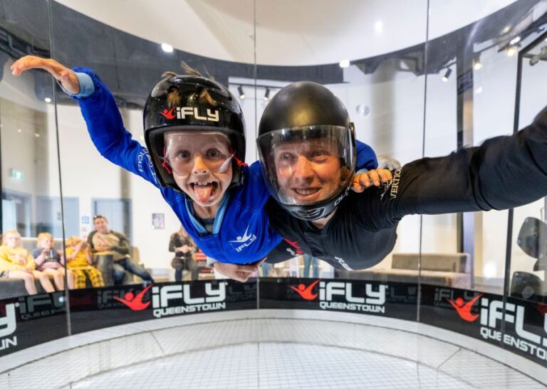 Queenstown: Ticket for 4 Indoor Skydiving Flights