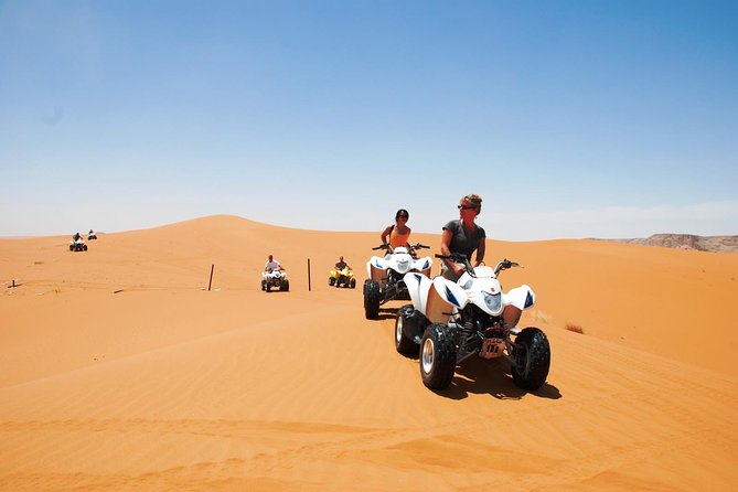 1 red dune desert safari with quad bike camel ride and bbq dinner Red Dune Desert Safari With Quad Bike, Camel Ride And BBQ Dinner