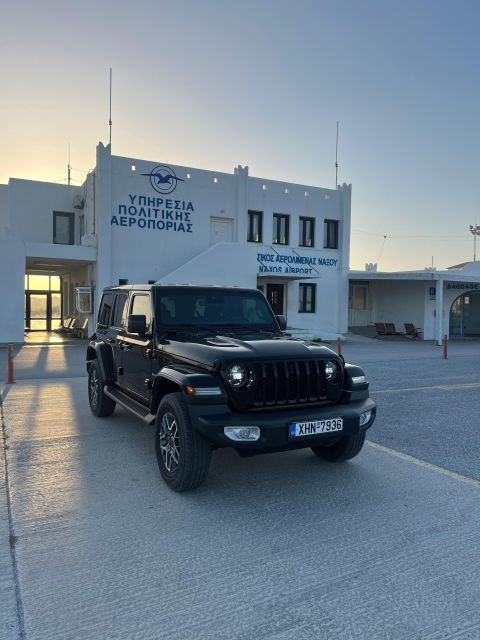 Rent Exclusive Jeep Wrangler 4x4e in Naxos