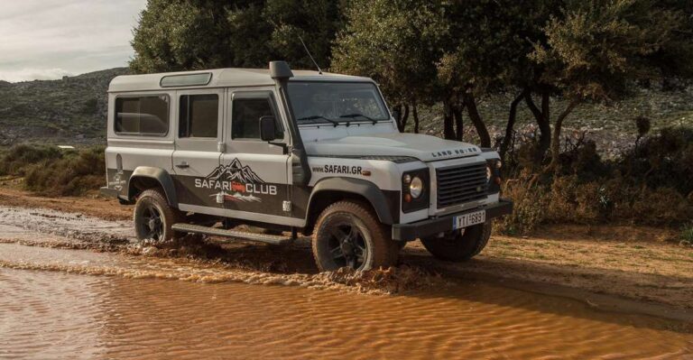 Rethymno Land Rover Safari in Southwest Crete