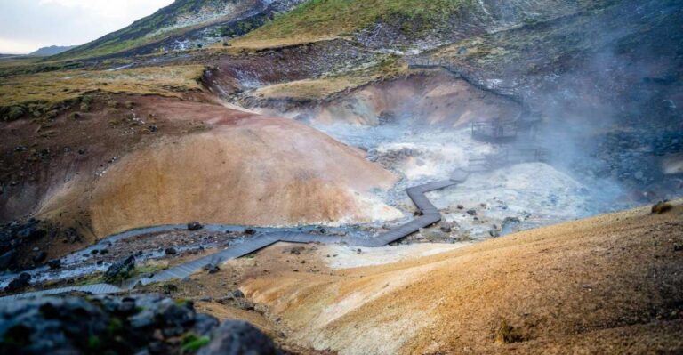 Reykjanes Peninsula and Bridge Between the Continents