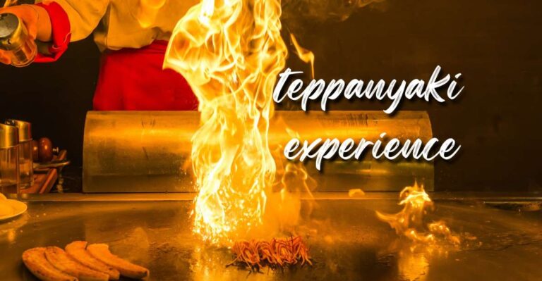 Reykjavík: 7-Course Teppanyaki Tasting Menu With Fire Show