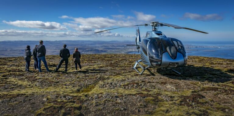 Reykjavik: Panoramic Helicopter Flight With Summit Landing