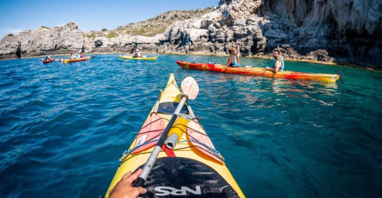 Rhodes: 2-Day Sea Kayaking and Hiking Combo Activity