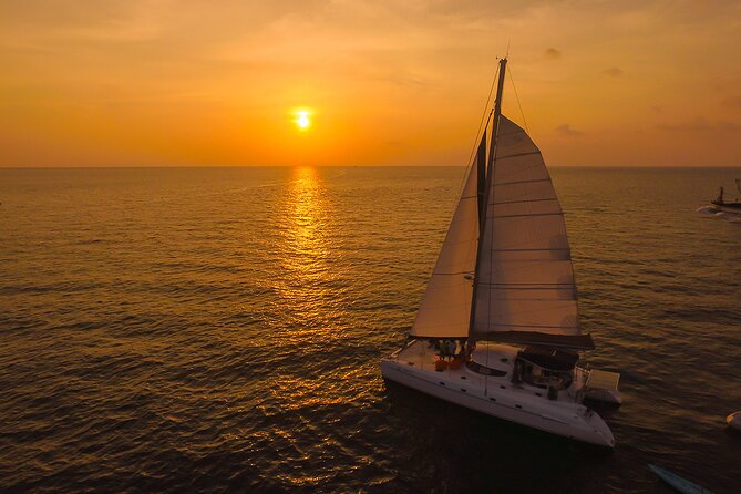 Romantic Phomthep and Coral Island Sunset Tour by Yacht Catamaran