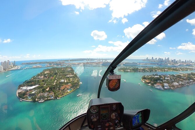 Romantic Private Helicopter Tour With Champagne – Miami & South Beach