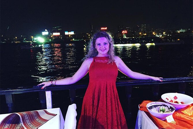 Romantic Sightseeing Dhow Cruise Dinner on Dubai Water Canal