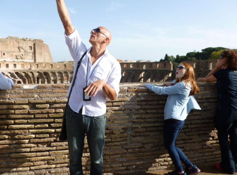 Rome: Colosseum Attic and Roman Forum Private Tour