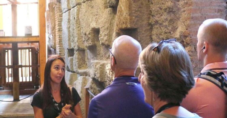 Rome: Colosseum Underground Tour With Arena & Roman Forum