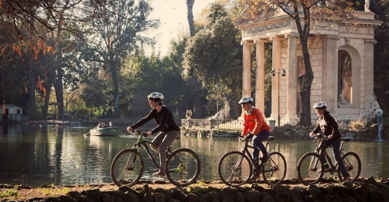 Rome: Full-Day Guided Tour by E-Bike With Lunch Included