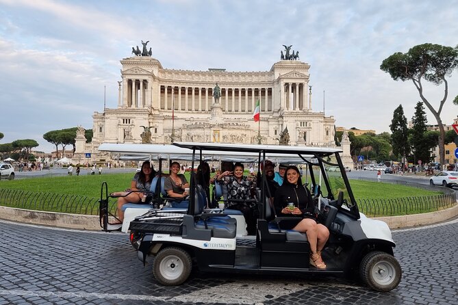 Rome Golf Cart Tour From Villa Borghese Gardens