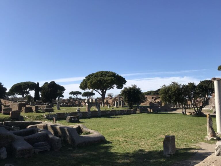 Rome: Ostia Antica Private Van Tour With an Archaeologist