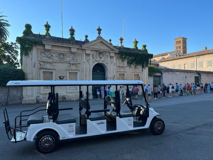 1 rome private golf cart city highlights tour Rome: Private Golf Cart City Highlights Tour