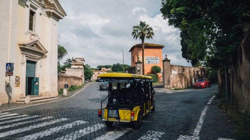 Rome Private Golfcart Tour