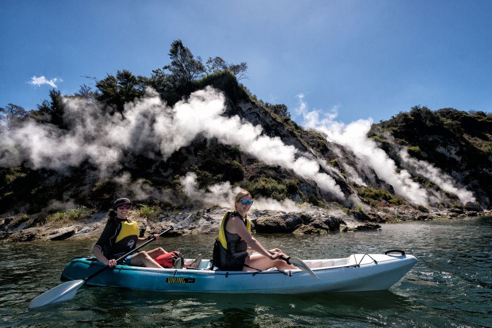 1 rotorua waimangu volcanic valley steaming cliffs kayak tour Rotorua: Waimangu Volcanic Valley Steaming Cliffs Kayak Tour