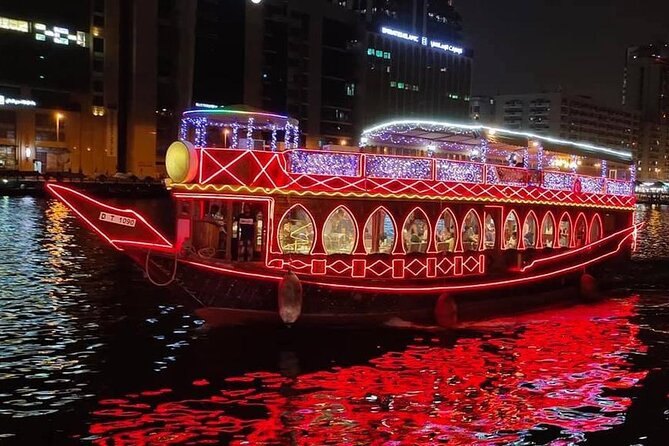 1 sail along the dubai creek dhow cruise with a delectable dinner from aed 59 Sail Along the Dubai Creek Dhow Cruise With a Delectable Dinner From AED 59