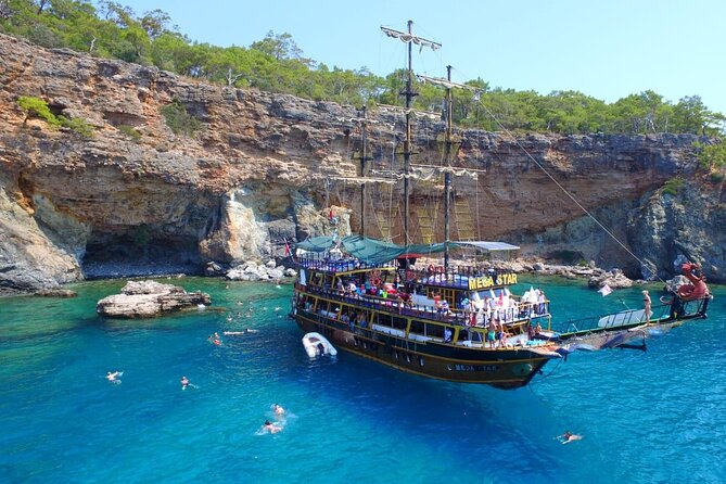 Sail Turkeys Mediterranean Coast on This Full-Day Trip  – Antalya
