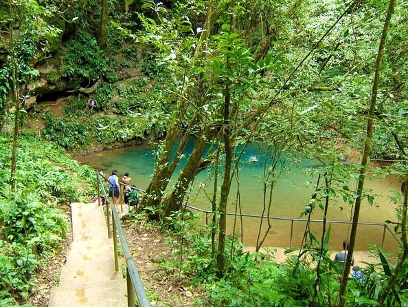Saint Hermans Cave Hiking and Blue Hole Tour From Belize City