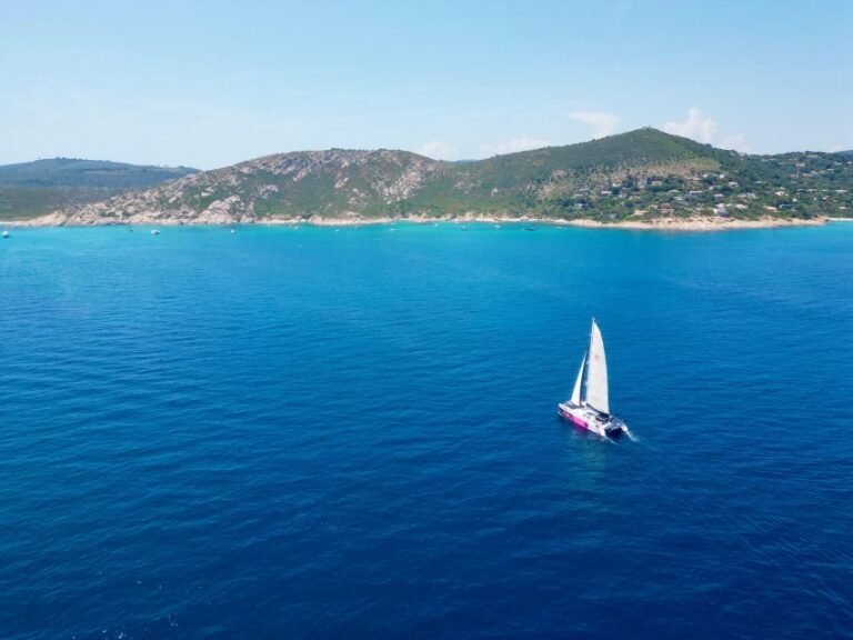 Saint Tropez: Half-Day Coastline Catamaran Sailing Tour